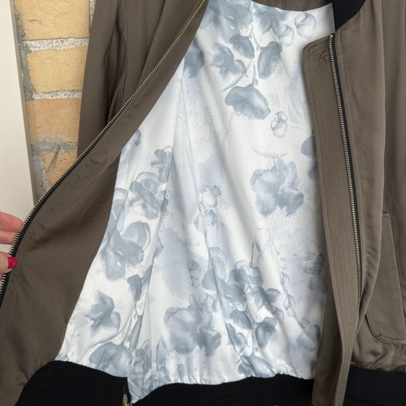 New Soia & Kyo Dark Olive Bomber Jacket - Picture 5 of 8